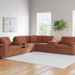 Modmax Balanced Sectional with Audio and Storage Consoles