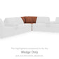 Modmax Balanced Sectional with Audio and Storage Consoles
