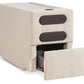 Modmax Balanced Sectional with Audio and Storage Consoles