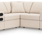 Modmax Balanced Sectional with Audio and Storage Consoles