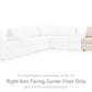 Modmax Balanced Sectional with Audio and Storage Consoles