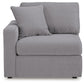 Modmax Balanced Sectional with Audio and Storage Consoles
