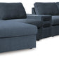 Modmax 5 Piece Sectional with Audio Console