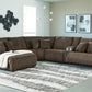 Top Tier Reclining Sectional with Chaise