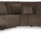 Top Tier Reclining Sectional with Chaise