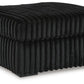 Midnight-Madness Oversized Accent Ottoman
