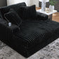 Midnight-Madness Oversized Chaise