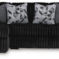 Midnight-Madness Sectional Sofa with Chaise