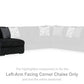 Midnight-Madness Sectional Sofa with Chaise