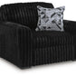 Midnight-Madness Oversized Chair