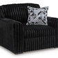 Midnight-Madness Oversized Chair