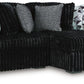 Midnight-Madness Sectional with Chaise