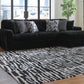 Midnight-Madness Sectional Sofa with Chaise