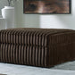 Midnight-Madness Oversized Accent Ottoman