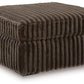 Midnight-Madness Oversized Accent Ottoman