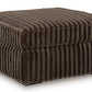 Midnight-Madness Oversized Accent Ottoman