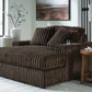 Midnight-Madness Oversized Chaise