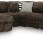 Midnight-Madness Sectional with Chaise