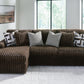 Midnight-Madness Sectional Sofa with Chaise