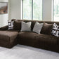 Midnight-Madness Sectional Sofa with Chaise