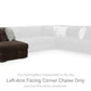 Midnight-Madness Sectional with Chaise