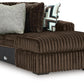 Midnight-Madness Sectional with Chaise