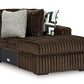 Midnight-Madness Sectional with Chaise