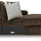 Midnight-Madness Sectional with Chaise