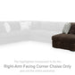 Midnight-Madness Sectional with Chaise