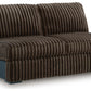 Midnight-Madness Sectional with Chaise