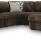 Midnight-Madness Sectional with Chaise