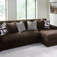 Midnight-Madness 2-Piece Sofa with Chaise