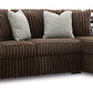 Midnight-Madness Sectional Sofa with Chaise
