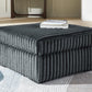 Midnight-Madness Oversized Accent Ottoman