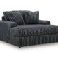 Midnight-Madness Oversized Chaise