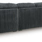 Midnight-Madness Sectional with Chaise