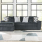 Midnight-Madness 2-Piece Sofa with Chaise