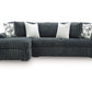 Midnight-Madness 2-Piece Sofa with Chaise