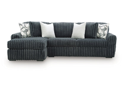 Midnight-Madness 2-Piece Sofa with Chaise