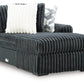 Midnight-Madness Sectional with Chaise