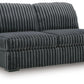 Midnight-Madness Sectional with Chaise