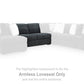 Midnight-Madness Sectional with Chaise