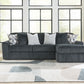 Midnight-Madness 2-Piece Sofa with Chaise