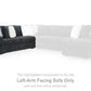 Midnight-Madness Sectional Sofa with Chaise