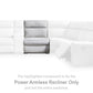 Social Pointe Reclining Sectional with Storage Consoles