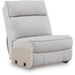 Social Pointe Reclining Sectional with Storage Consoles