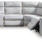 Social Pointe Power Reclining Sectional