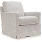 Nenana Next-Gen Nuvella Swivel Glider Accent Chair
