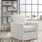 Nenana Next-Gen Nuvella Swivel Glider Accent Chair