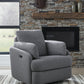 Alainmont Next-Gen Nuvella Swivel Power Recliner